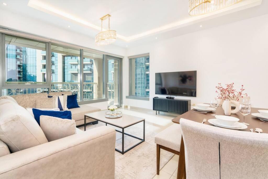 New! Luxury 3Bedroom With Spectacular Burj Views Downtown דובאי מראה חיצוני תמונה