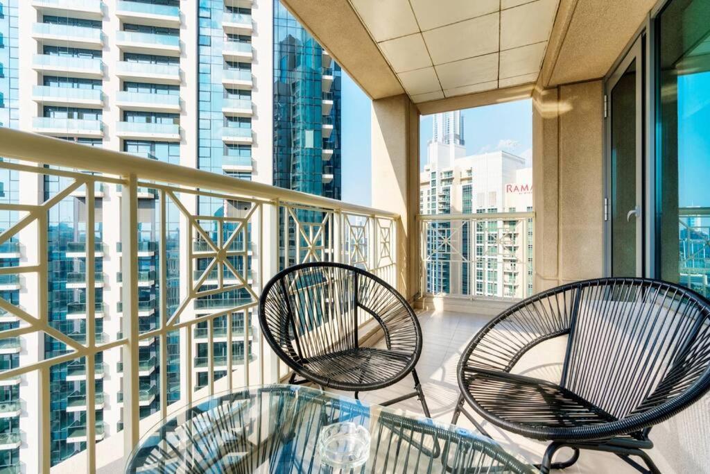 New! Luxury 3Bedroom With Spectacular Burj Views Downtown דובאי מראה חיצוני תמונה