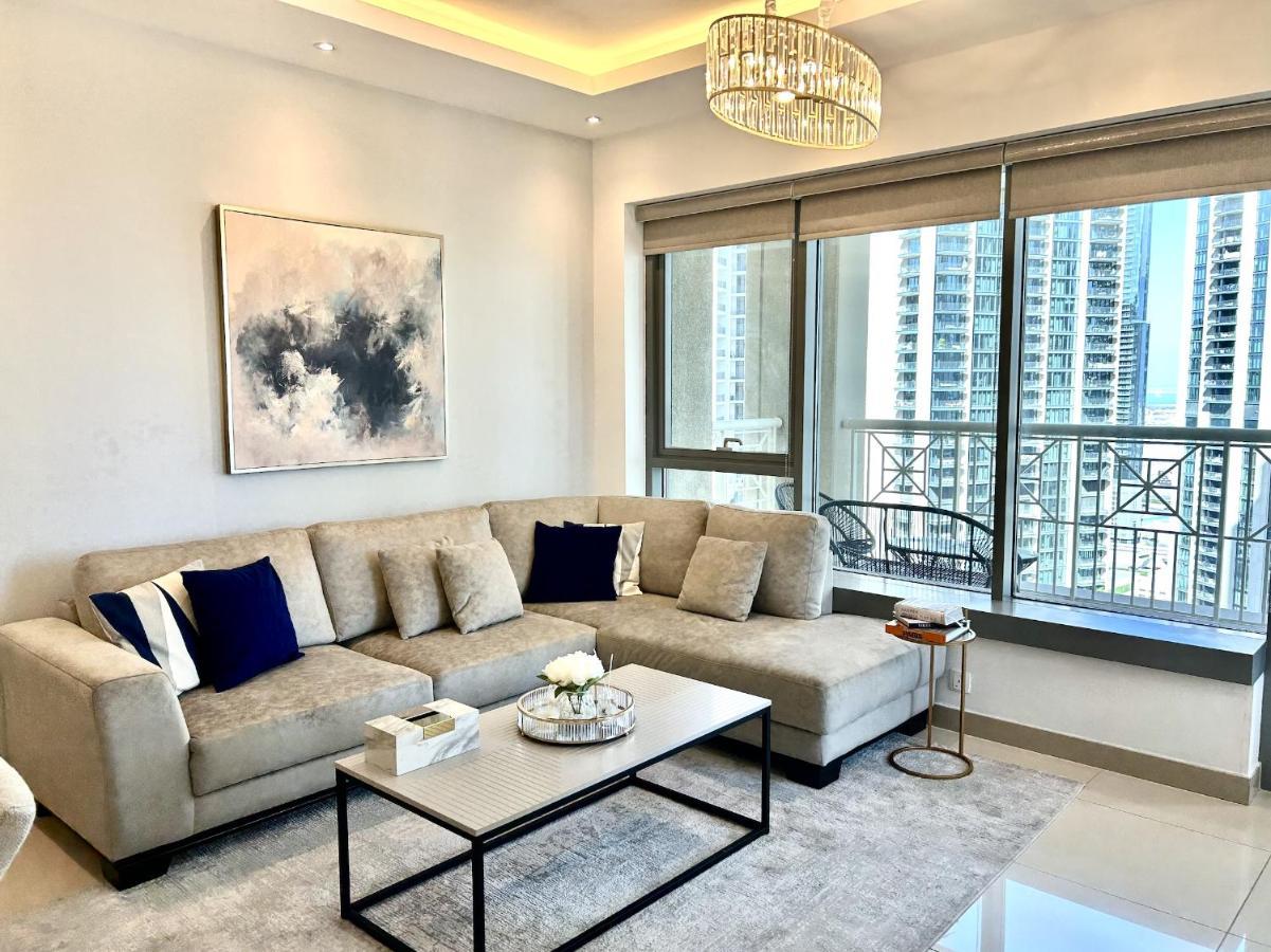 New! Luxury 3Bedroom With Spectacular Burj Views Downtown דובאי מראה חיצוני תמונה