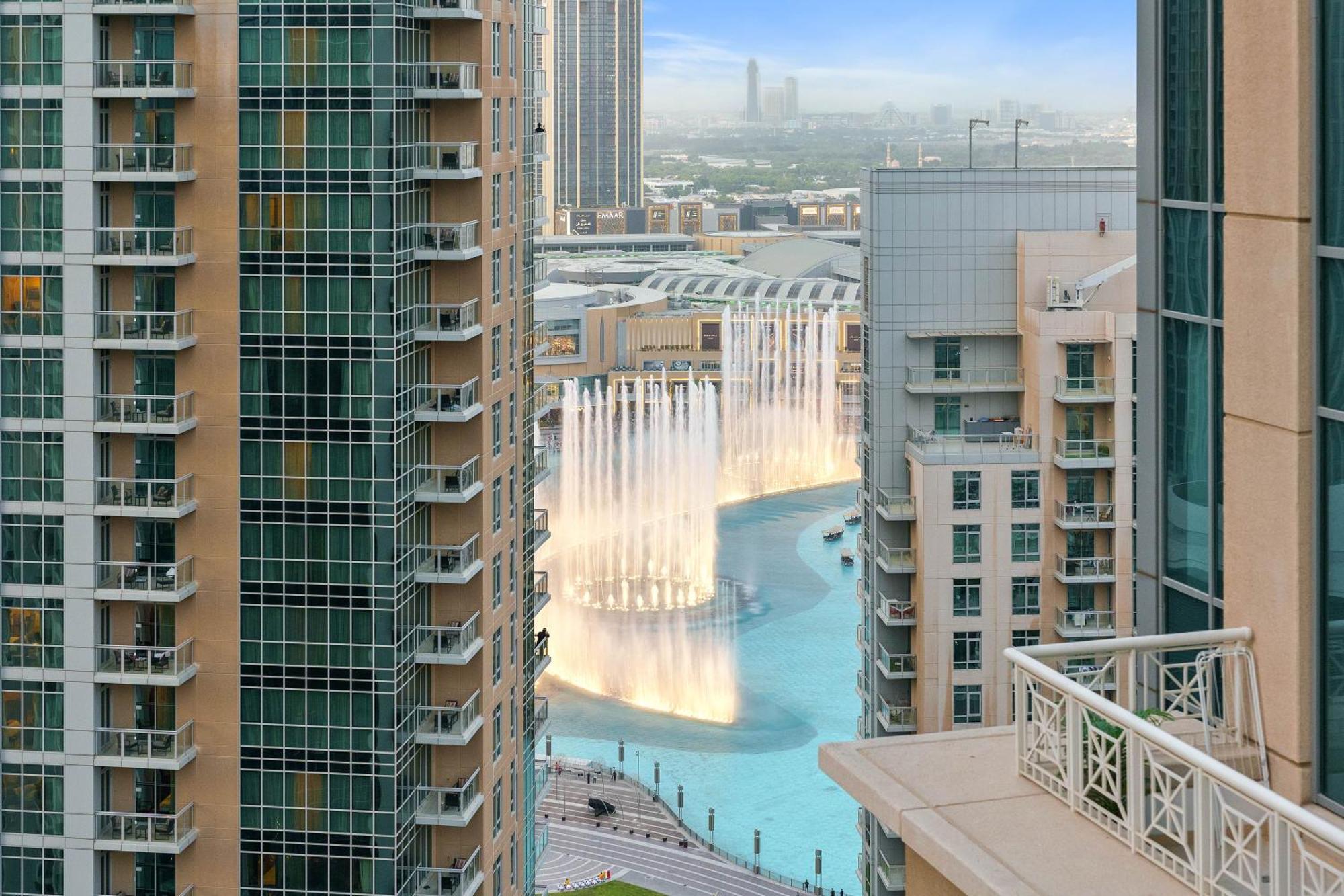 New! Luxury 3Bedroom With Spectacular Burj Views Downtown דובאי מראה חיצוני תמונה