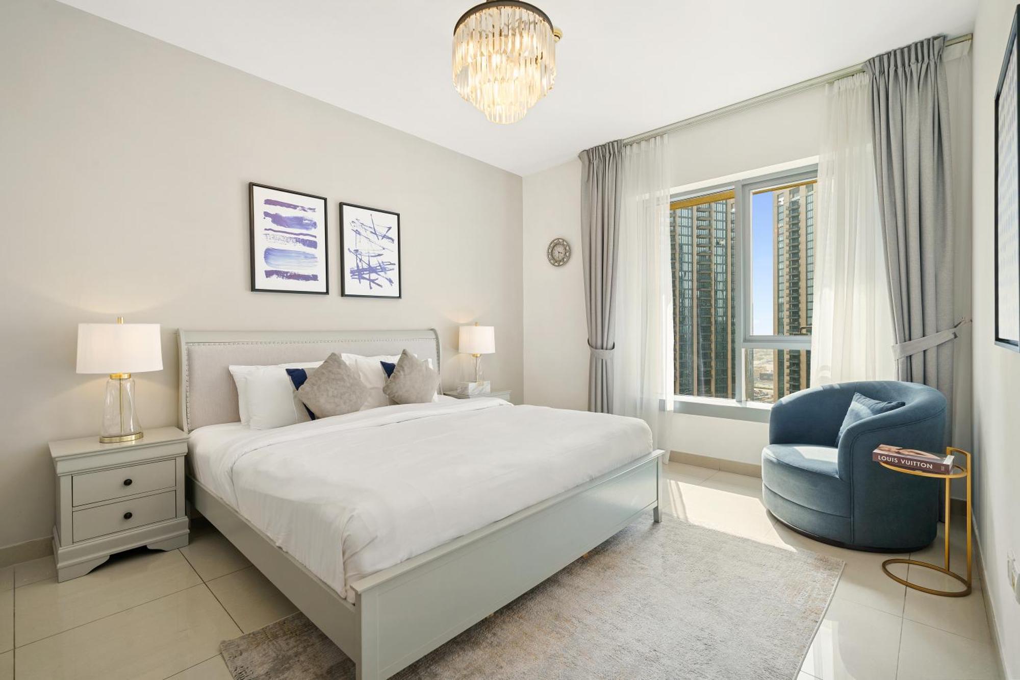 New! Luxury 3Bedroom With Spectacular Burj Views Downtown דובאי מראה חיצוני תמונה
