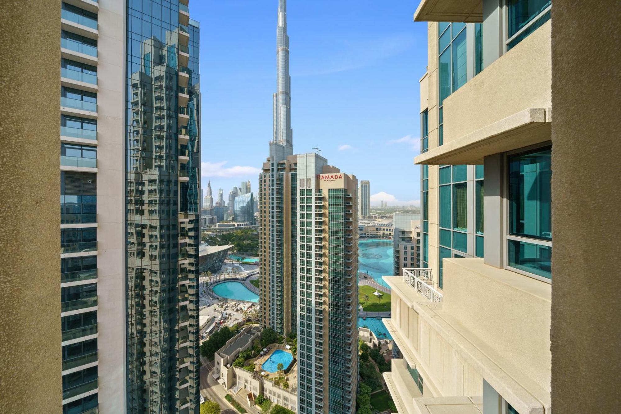 New! Luxury 3Bedroom With Spectacular Burj Views Downtown דובאי מראה חיצוני תמונה